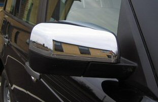 Range Rover L322 2010 Chrome Mirror Caps ( Genuine ) - Click Image to Close